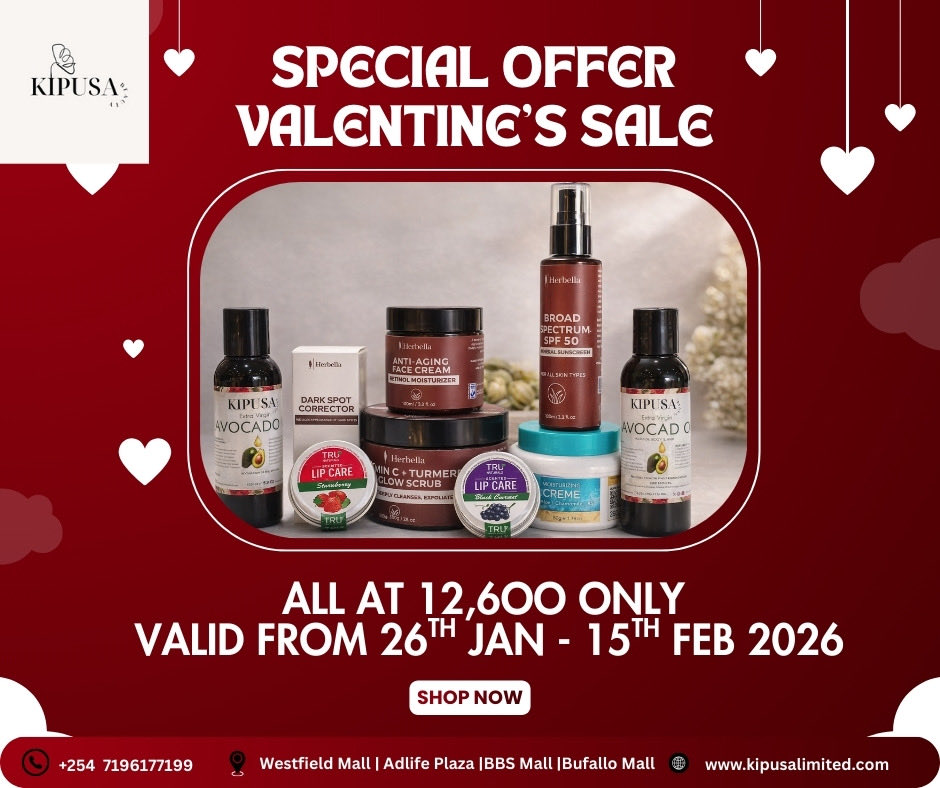 BeautyKipusa's tweet image. 💖 Valentine’s Glow Sale

✨ Full Glow Combo – KES 12,600
✨ Glow Essentials – KES 10,600

Premium skincare bundles designed to nourish, protect &amp;amp; enhance your glow ✨

🗓️ Valid: 26 Jan – 15 Feb 2026
📍 Limited time only

#KipusaBeauty #ValentinesSale #SkincareEssentials #Glow