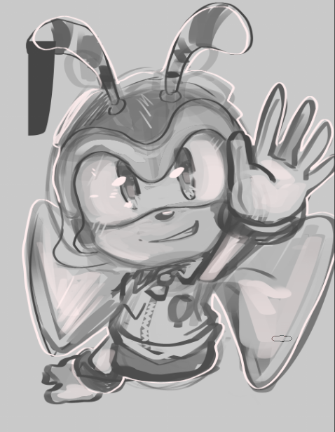 WeepingAnemone's tweet image. Silly little Bee.