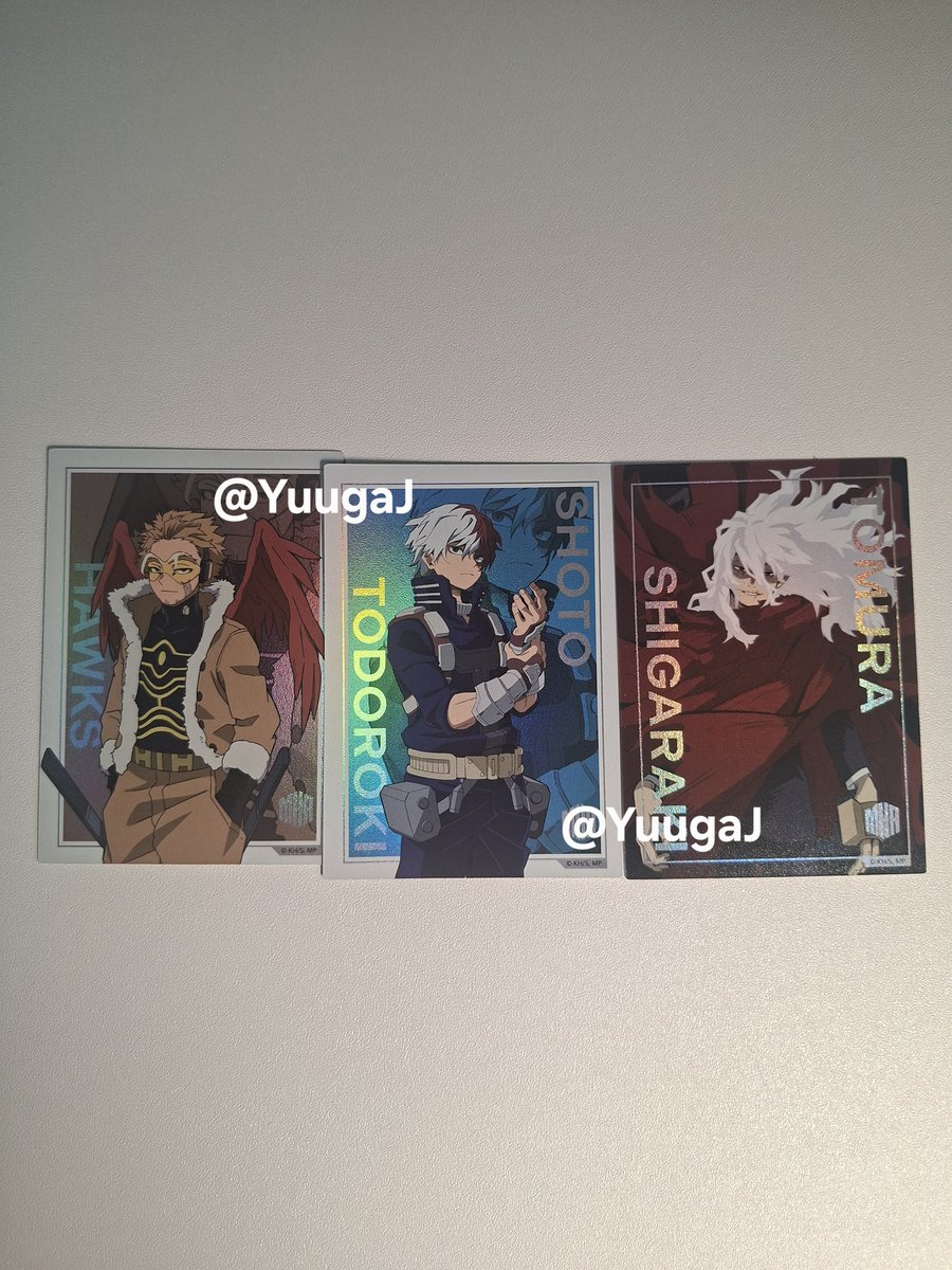 YuugaJ's tweet image. 🎈ปล่อยต่อ (มายฮีโร่)

- รูปกุจิ เดกุ&amp;amp;ชิการาคิ (รูปแข็ง) = 200฿
- การ์ดโชโตะ = 70฿ ((สนแลกบาคุโกก่อน))
- การ์ดฮอว์ค = 50฿
- การ์ดชิการาคิ = 50฿

× การ์ดแลกเป็นบาคุโกได้ค่ะ ×

📦ค่าส่งเหมา 30฿

#ตลาดนัดยูเอ #ตลาดนัดมายฮีโร่ #ตลาดนัดMyHeroAcademia