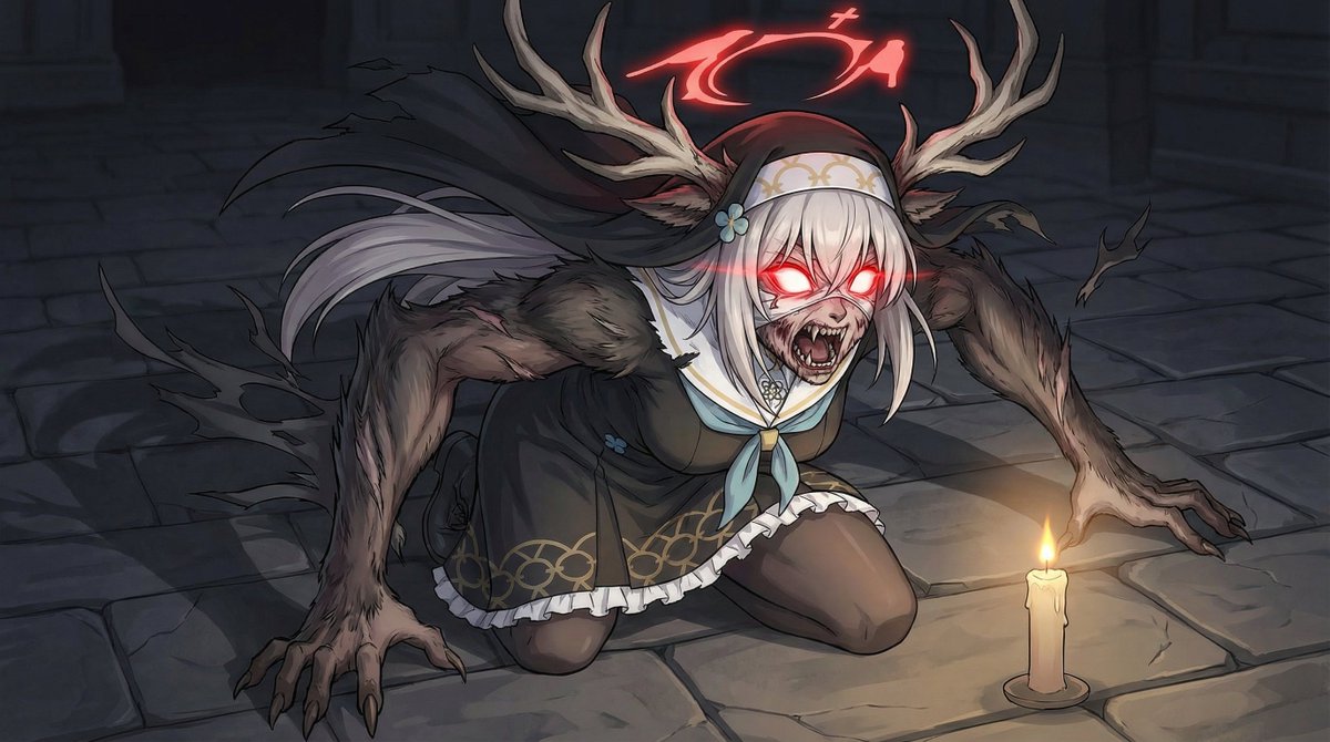 #フロムソフトウェア製ブルーアーカイブ
聖職者こそが、最も恐ろしい獣となる。 