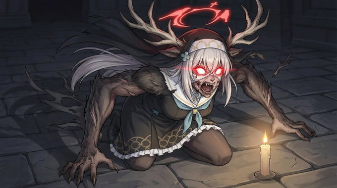 #フロムソフトウェア製ブルーアーカイブ
聖職者こそが、最も恐ろしい獣となる。 