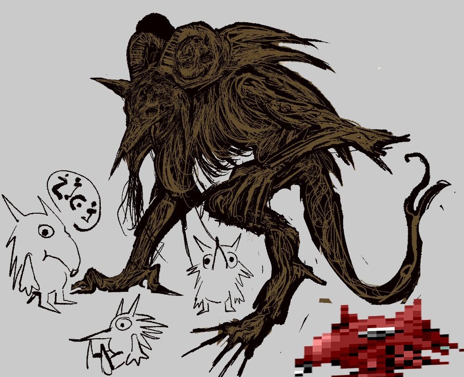 VirtualPepper_'s tweet image. Los morterus no suelen vivir mucho ya que son comidos por otros demonios y si viven mas de lo usual se terminan volviendo malos pero en su etapa temprana de crecimiento son buenos y bondadosos tmb hay variaciones raras del mismo 

#tortadehuevoconsalchicha