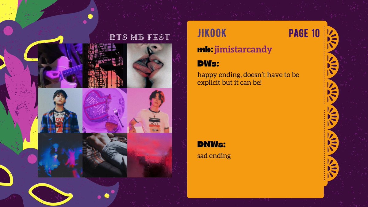 BTS MB Fest 2.5 | Fic reveals!! tweet media