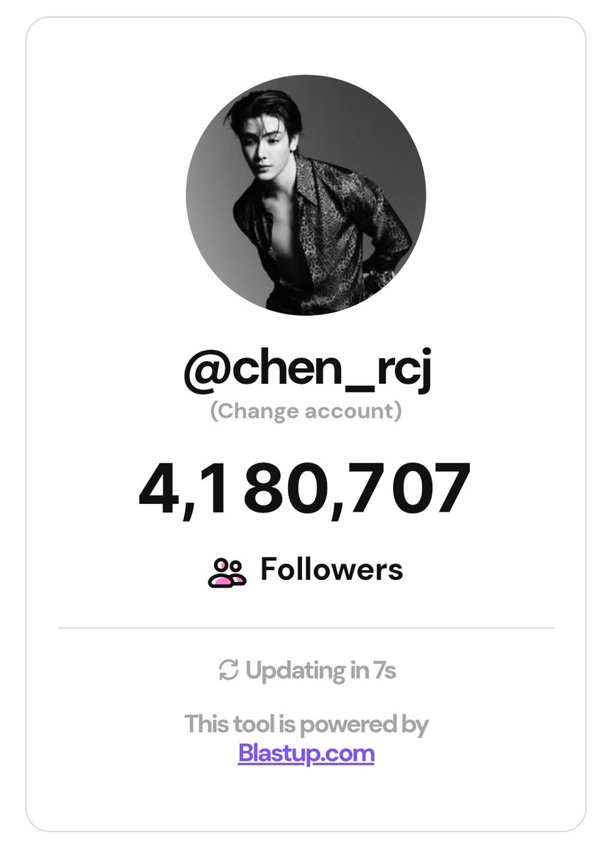 zaynauthentic's tweet photo. (Instagram Follower Growth)
Ig:chen_rcj

Time gap: 24 hours
Variation: Increase by more than 2.1k followers

#จุงอาเชน #JoongArchen #จุงดัง #JoongDunk https://t.co/QeuzYyKA5S