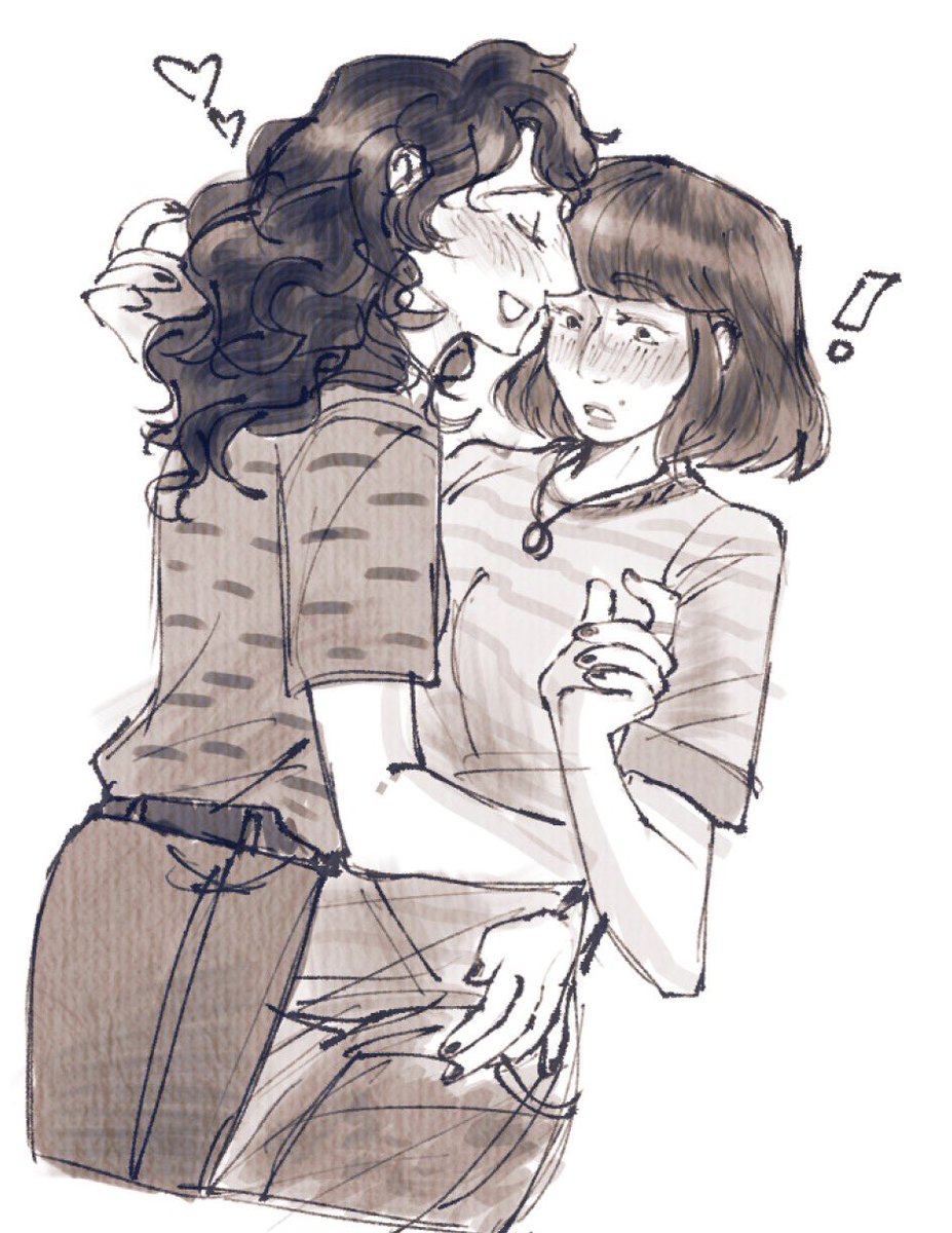 samyies's tweet image. chill shes not going anywhere😂😂

#lesbyler #byler