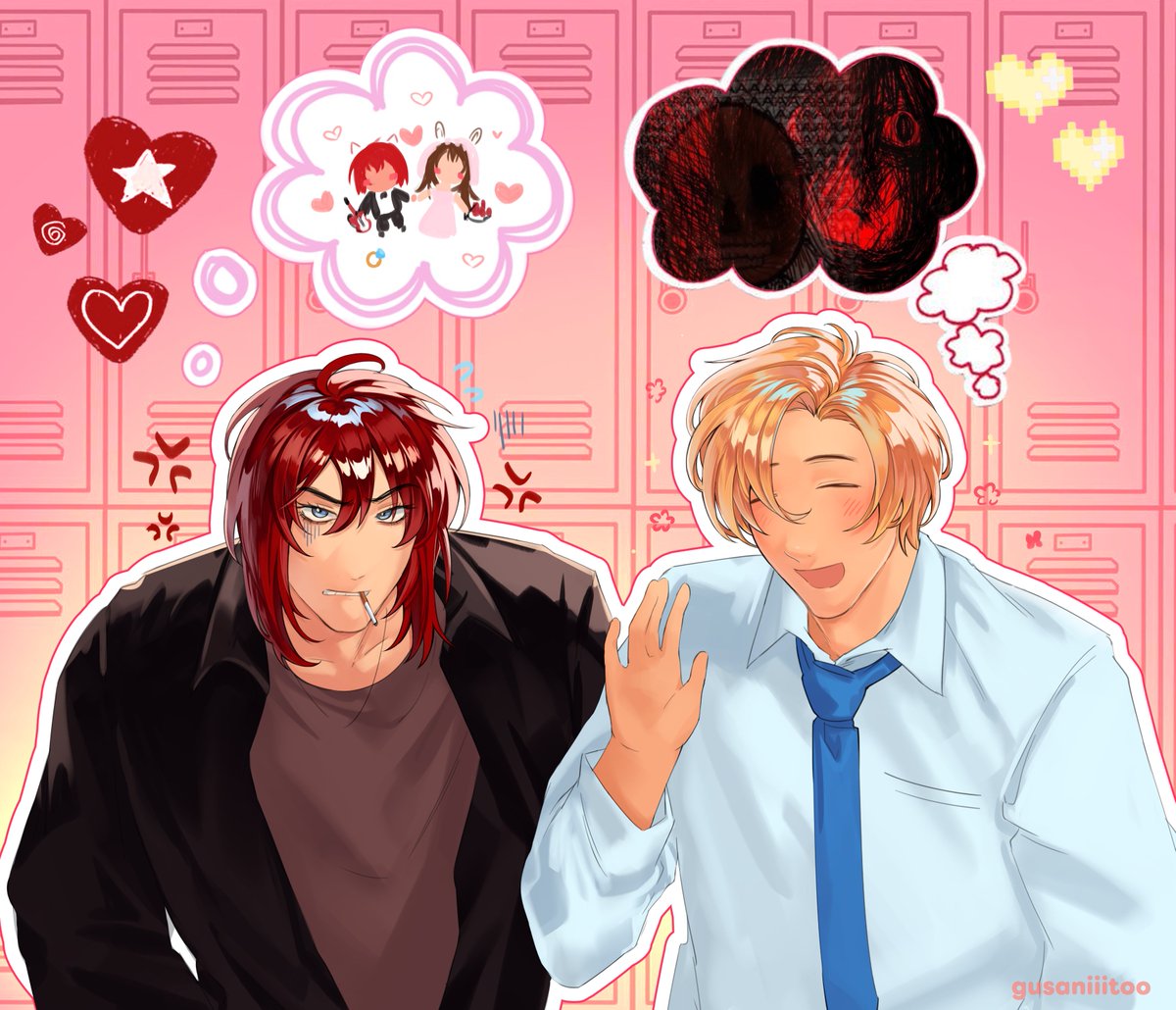 gusaniiitoo's tweet image. daydreaming