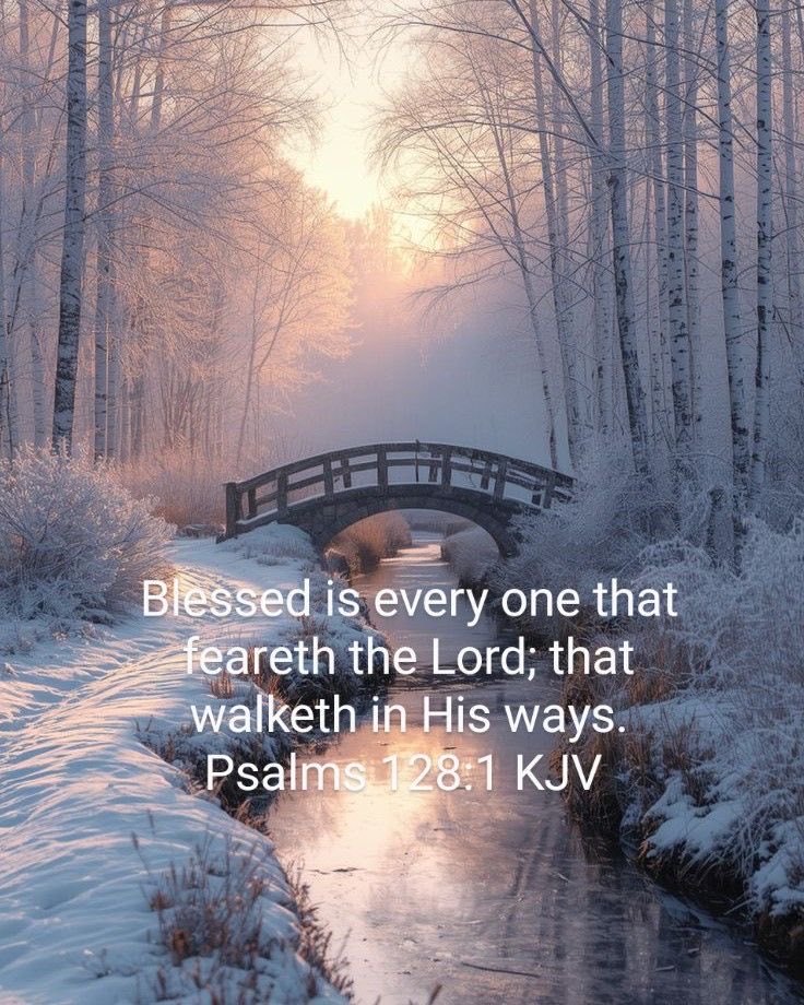 JesusChristsGod's tweet image. Psalm 128:1
A song of ascents.
1 Blessed are all who fear the Lord,
    who walk in obedience to him.