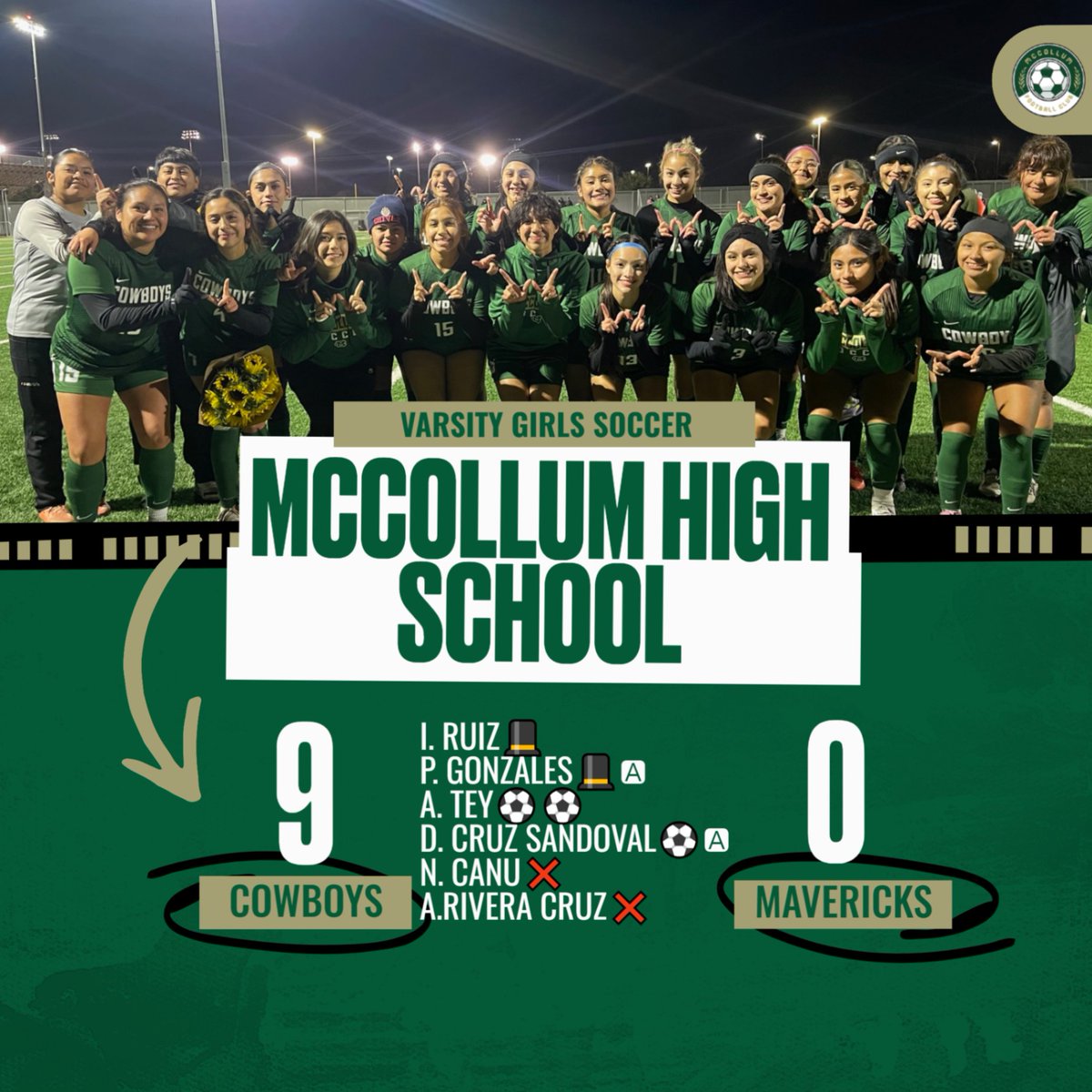 McCollum Athletics tweet media