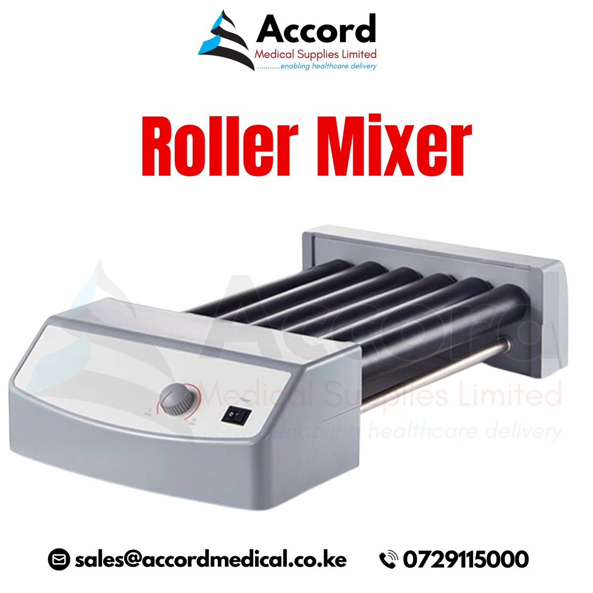 LCD Digital Tube roller Mixer
Intrested, Contact us: Call +254729 115 000
Walk in to our offices location:
Unicorn sales and services Godowns Warehouse.No 16 in Nairobi
#rollermixer #laboranddelivery #Accord #accordmedicalsupplies #AccordKenya