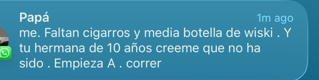 los que me da mi padre