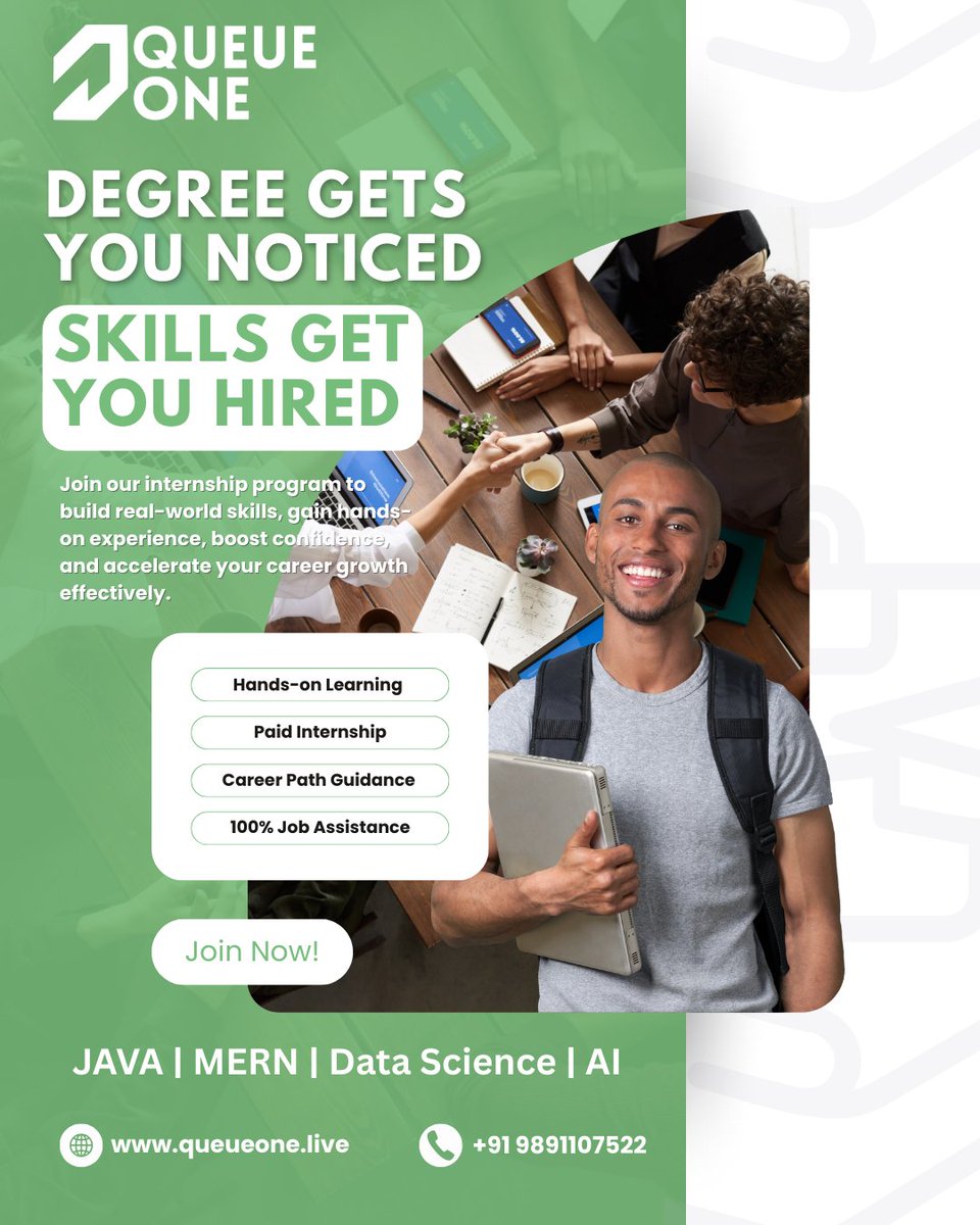 Queue One tweet media