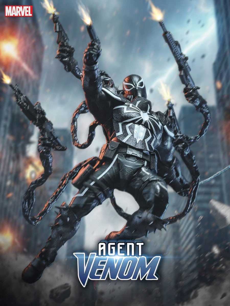 S_U_works's tweet image. 【Marvel Comics - 1/6th scale Agent Venom Collectible Figure Blogger Photos】
#AgentVenom #HotToys