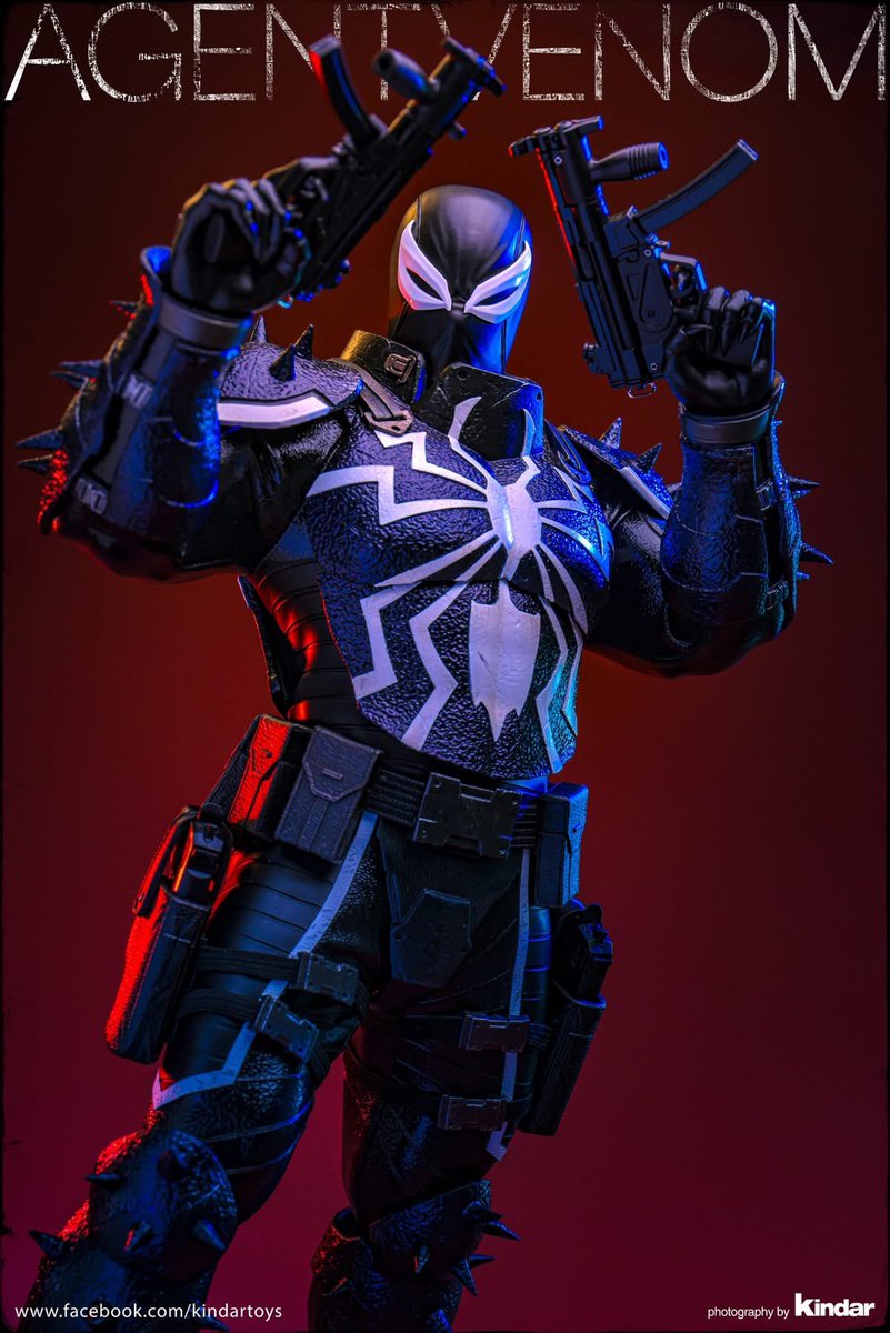 S_U_works's tweet image. 【Marvel Comics - 1/6th scale Agent Venom Collectible Figure Blogger Photos】
#AgentVenom #HotToys