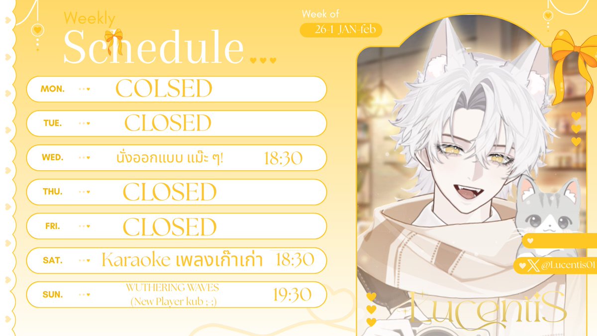 LucentiS01's tweet image. สกิดิ๊วคับแม๊ะๆ ขอโทษที่ลงช้าน้าา อาทิตย์นี้เจอกันบ้านแดง 2 วันคับ ! ร้องเพลงบ้านดำน้า

Hashtag

Live: #LucentiSLive
Fan art: #LuluS_FA
General: #LucentiS