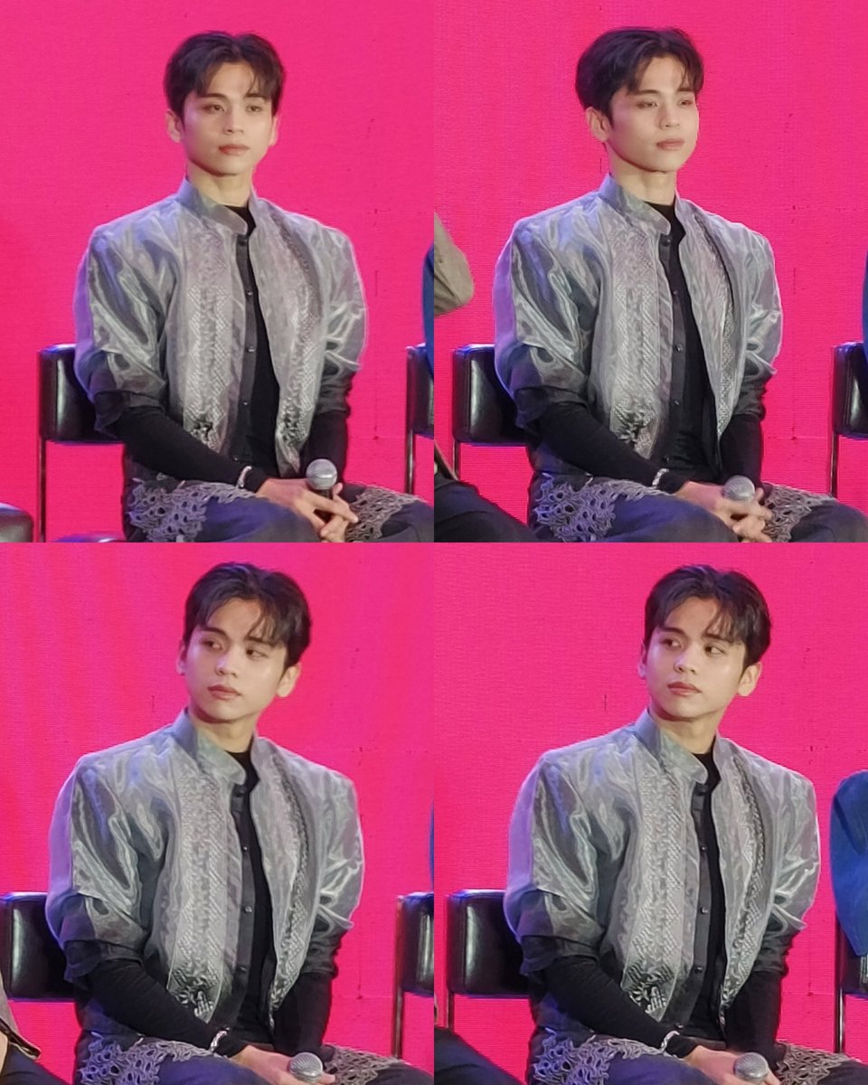 The Handsome Vinci! ❤️❤️❤️

HORI7ON AT ROUND26 PRESSCON

#HORI7ON_ROUNDFestival
#HORI7ON #호라이즌 
#VINCI #빈치
<a href="/HORI7ONofficial/">HORI7ONofficial</a>