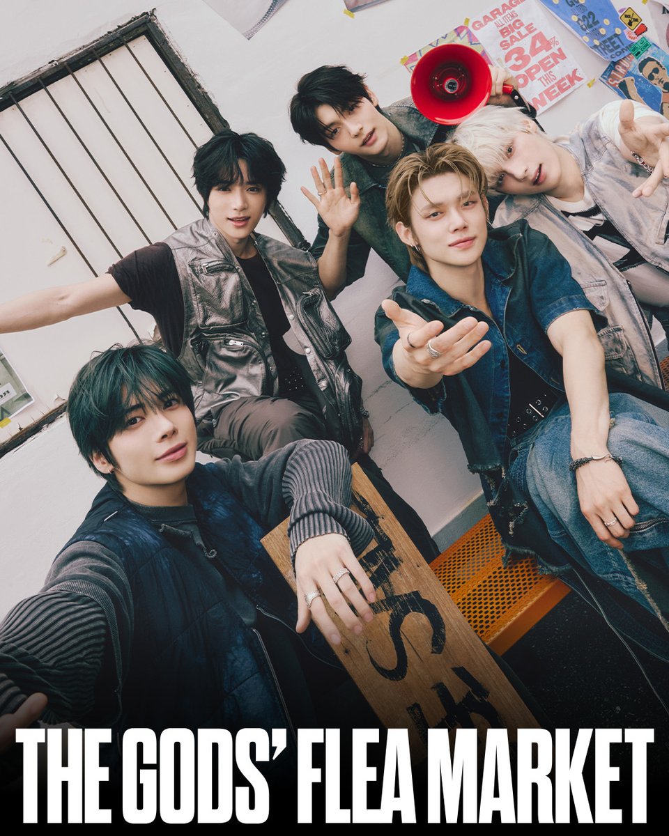 Now hiring: The Gods’ Flea Market crew! 🏷️

#투모로우바이투게더 #TOMORROW_X_TOGETHER #TXT 
#GODS_FLEAMARKET