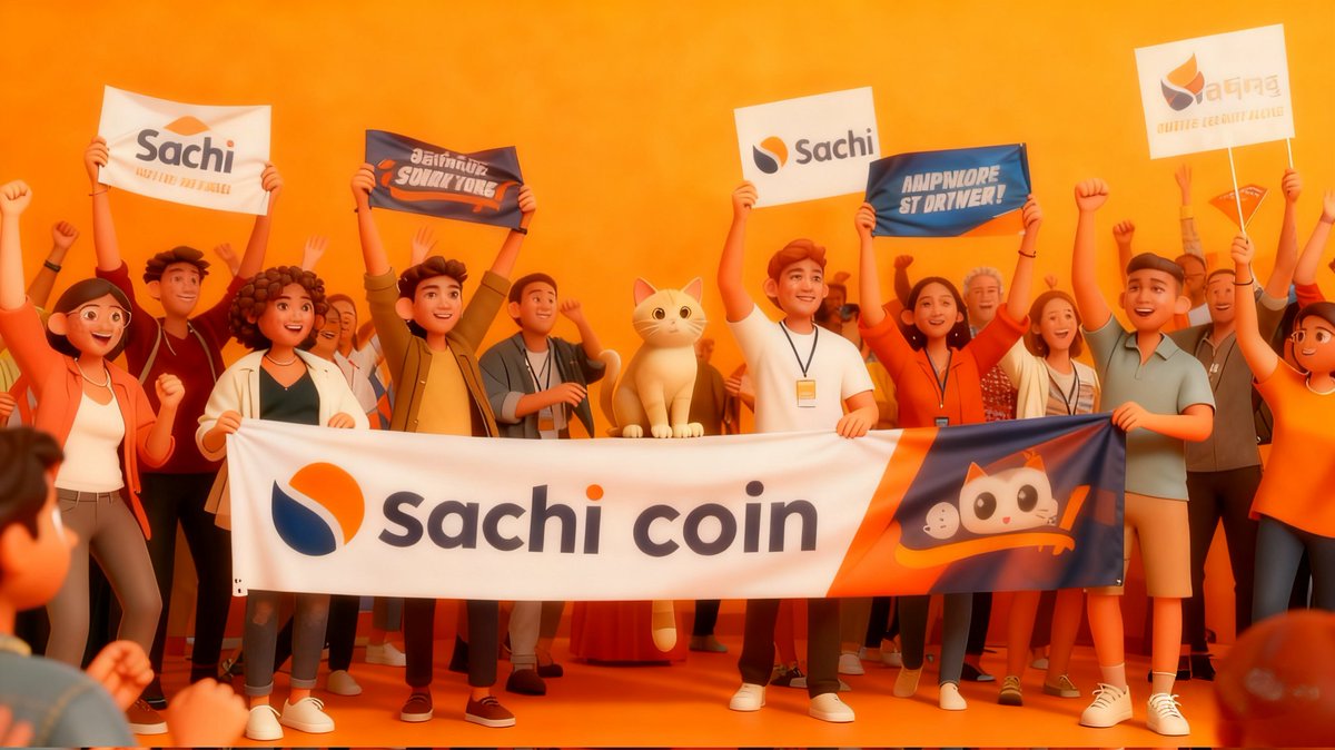 ArominGarcia's tweet photo. $SACHI isn't just a token – it's backed by a REAL, FIRED-UP community that's ALL IN and driving this movement forward! 🚀
@sachi_coin https://t.co/iljzBMLSaU