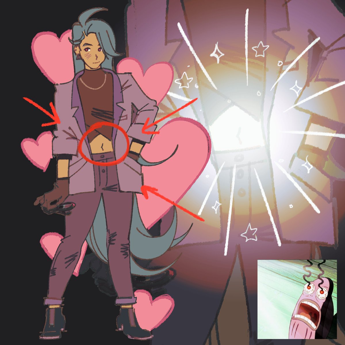 42yow's tweet image. oh my god rika put that thing away