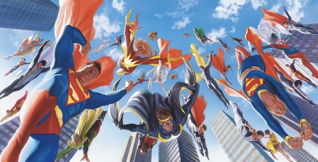 thealexrossart's tweet image. #superman #metropolis @comicbook_pros