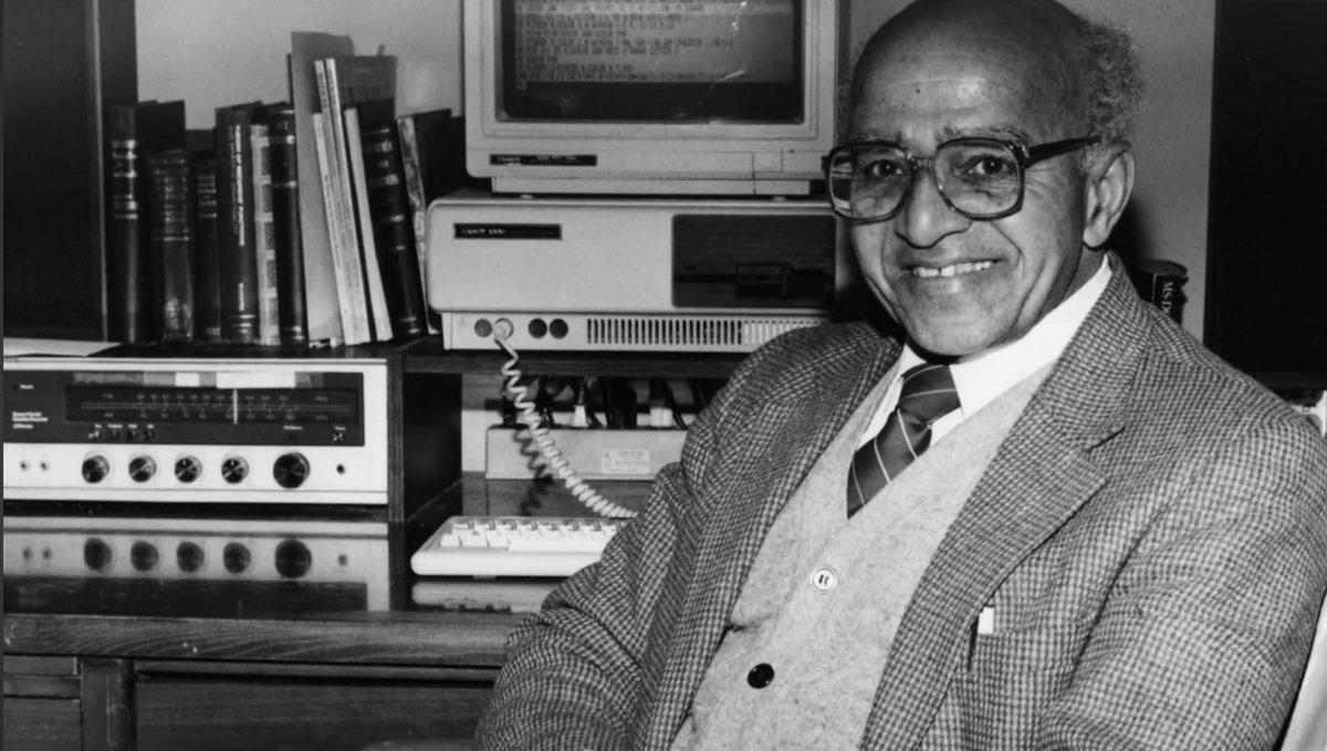 NVIDIA named its next-gen Blackwell AI chip after David Harold Blackwell, a pioneering mathematician &amp; statistician. 

The Blackwell GPU (B100/B200) honors his groundbreaking contributions to probability theory, game theory &amp; information theory—fields foundational to modern AI.