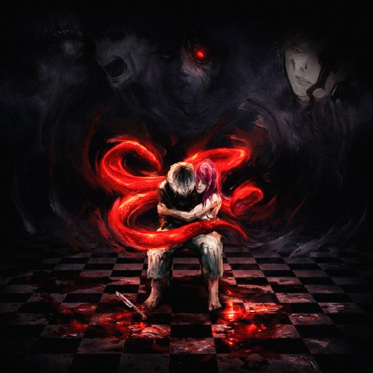 Capa treino - Ken Kaneki (Tokyo Ghoul) 
um dos meus trabalhos mais dificeis.

Like+RT+Follow+Comentário =💞