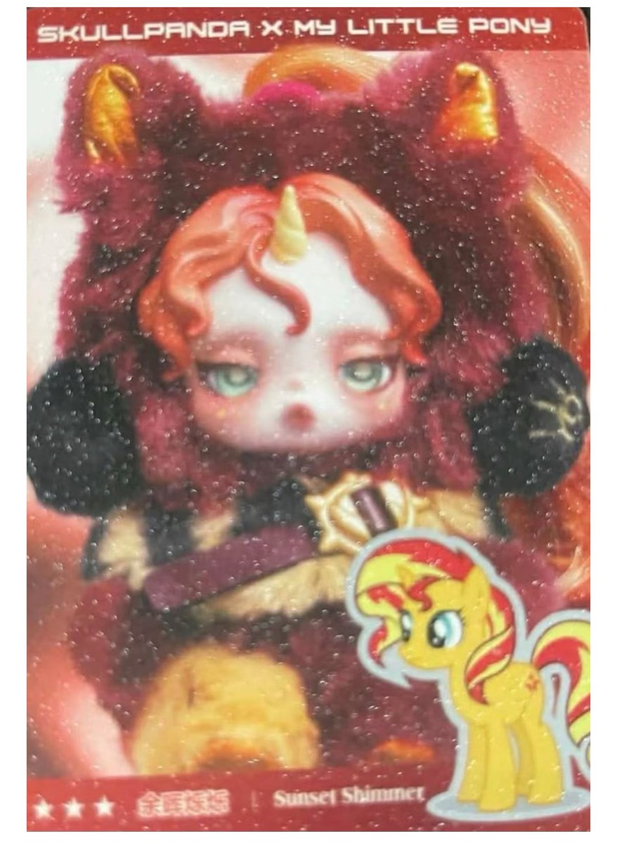 💜skullpanda X my little pony💜 🗓️2月6日発売(予想) 小