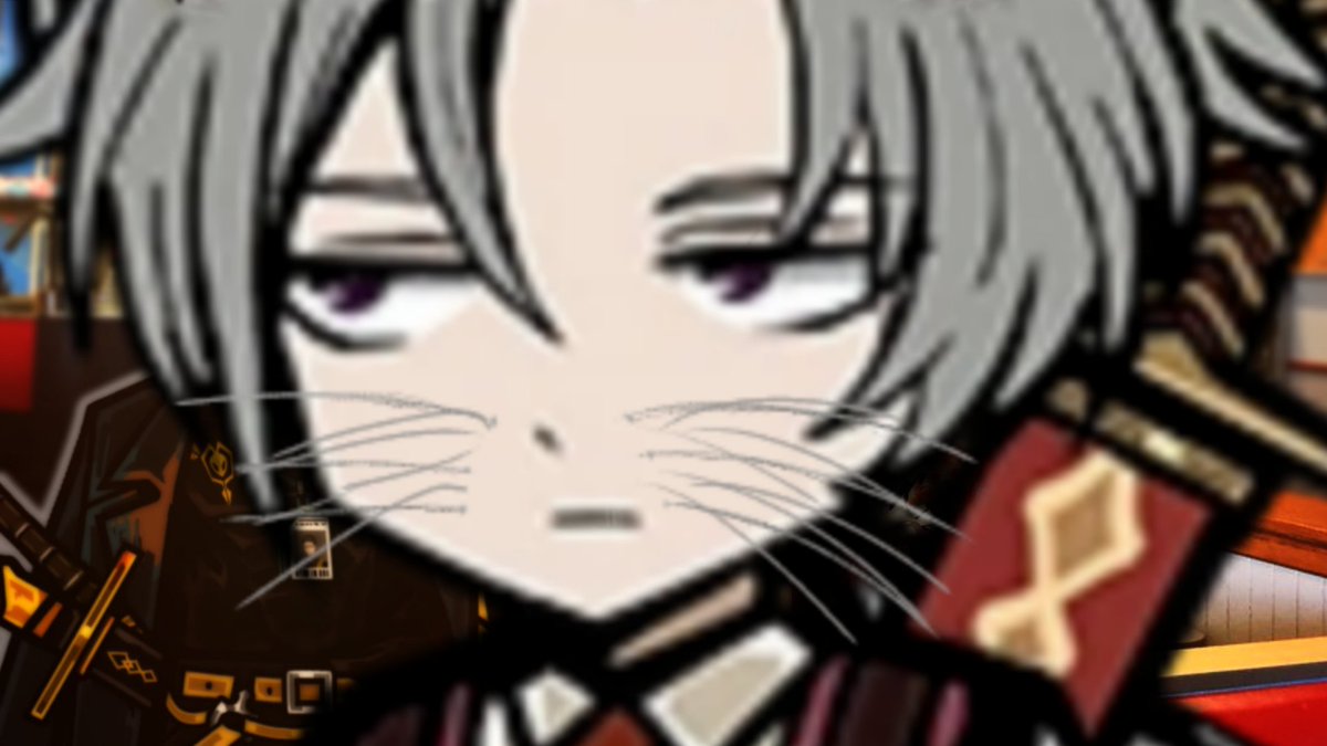 The thumb meowprentice, Lucio. 🐈 tweet media