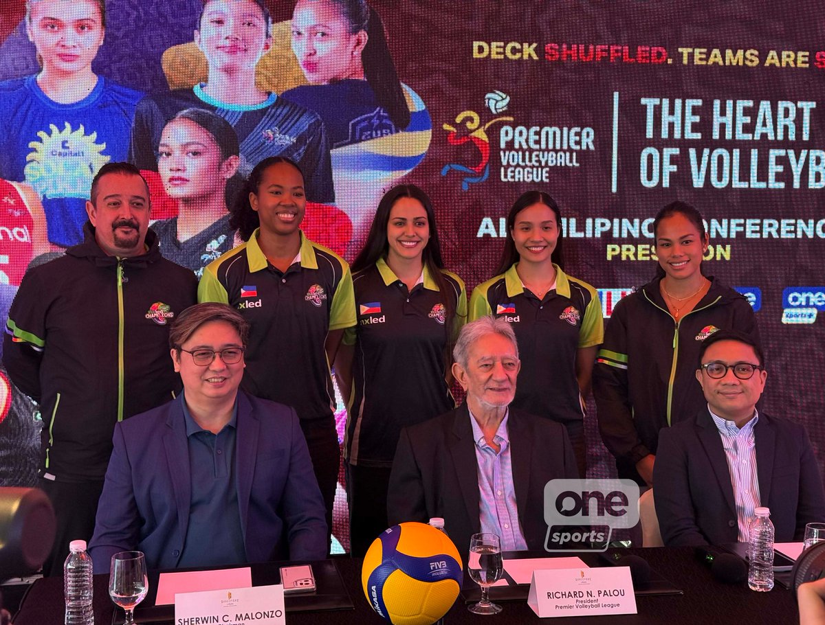 OneSportsPHL's tweet image. ARE Y’ALL READY? 🏐✨

The 2026 PVL All-Filipino Conference press conference wraps up as all 10 teams gear up for what promises to be the most exciting tournament yet! | via Jamie Velasco/One Sports

#OSOnTheSpot #PVL2026 #TheHeartofVolleyball