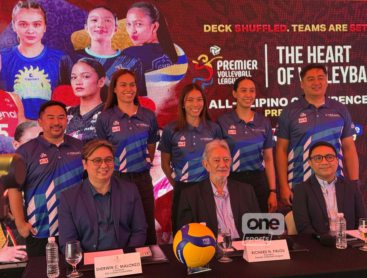 OneSportsPHL's tweet image. ARE Y’ALL READY? 🏐✨

The 2026 PVL All-Filipino Conference press conference wraps up as all 10 teams gear up for what promises to be the most exciting tournament yet! | via Jamie Velasco/One Sports

#OSOnTheSpot #PVL2026 #TheHeartofVolleyball