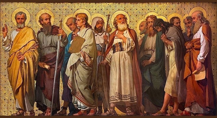 The Church precedes the text.