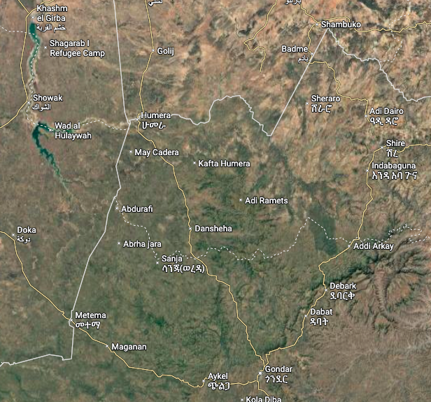 AmharaWarUpdate's tweet image. ⚡️Welkait–Tegede–Setit Humera Zone (📍Amhara Region, Ethiopia) placed on high alert amid multi-front TPLF offensive preparations toward Welkait; Tekeze Guard and ENDF mobilized as senior military and zonal officials hold emergency coordination meetings.

#Amhara_War_Updates