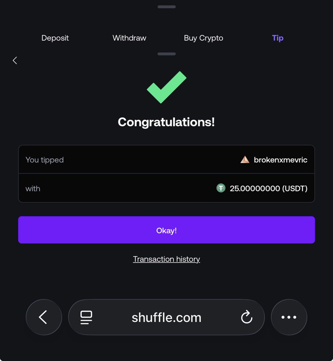 Use code “Braz” on shuffle.com for daily tips💜