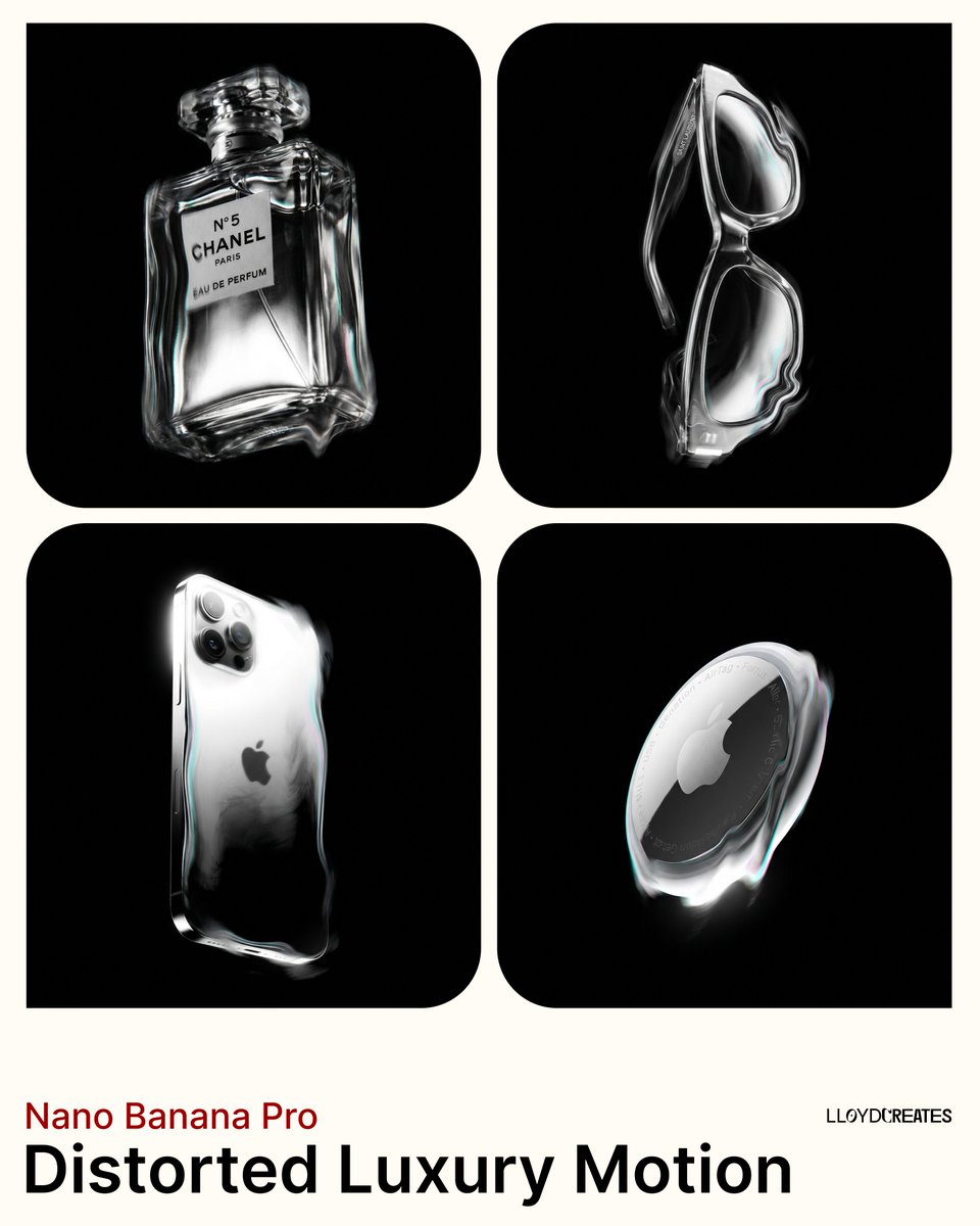 Distorted luxury examples