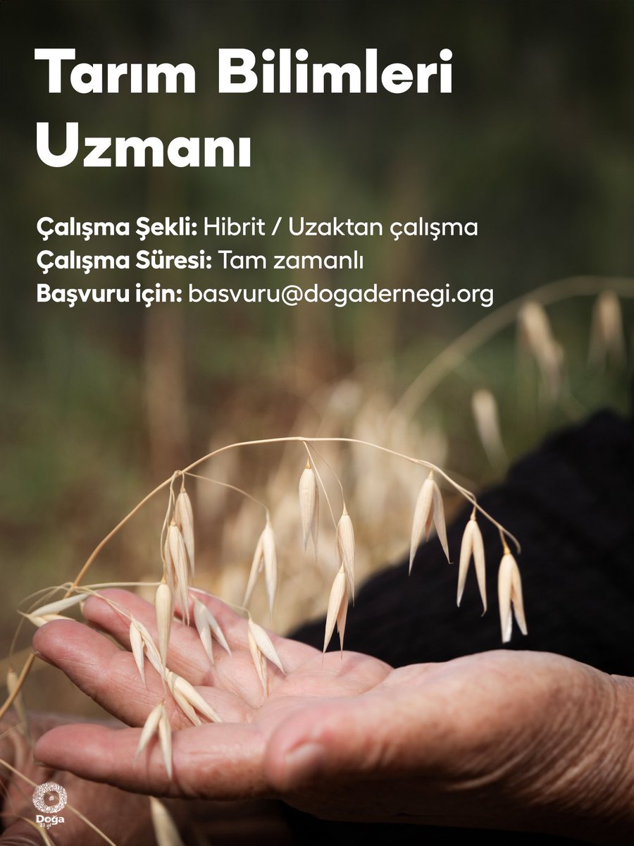 DogaDernegi's tweet photo. Doğa için Çalışma Arkadaşları Arıyoruz.

Doğa Derneği’nin yürüttüğü çalışmalara güç katmak üzere Proje Sorumlusu ve Tarım Bilimleri Uzmanı çalışma arkadaşları arıyoruz. Doğanın haklarını savunan ve bu alanda uzmanlığını paylaşmak isteyen adayların başvurularını bekliyoruz.

Aranan özelliklerin size uygun olduğunu düşünüyorsanız ilanla ilgili tüm detaylara aşağıdaki linkten ilana ulaşarak başvurunuzu gerçekleştirebilirsiniz.

https://t.co/iOss0k3Scm

Son başvuru tarihi: 15 Şubat 2026

#İşİlanı #DoğaylaUyum #EkipArkadaşıArıyoruz #Doğa