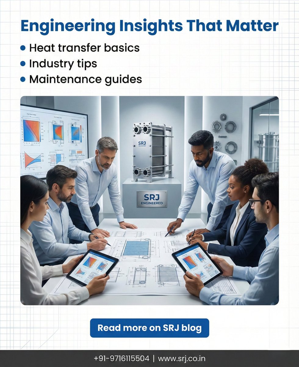 SRJ_Heatt_India's tweet photo. Engineering insights that matter.
From heat transfer basics to maintenance tips β explore the SRJ blog.
#EngineeringInsights #HeatTransfer #IndustrialKnowledge #SRJ #Manufacturing https://t.co/Z5w5zT68v3