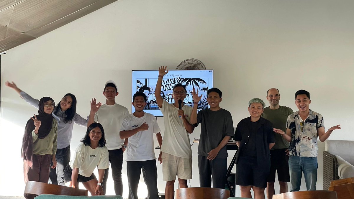 buildclub_'s tweet photo. Last Saturday, @buildclub_ Bali partnered with @ManusAI   to host Build &amp; Vibes in Bali 🏝️ 🇮🇩

An energetic 🔥session on autonomous product workflows &amp; UX research

A massive thanks to our speakers and community partners! @learnlysociety , @danaputra_9, and @AI__SEA https://t.co/y87rA8AXsc