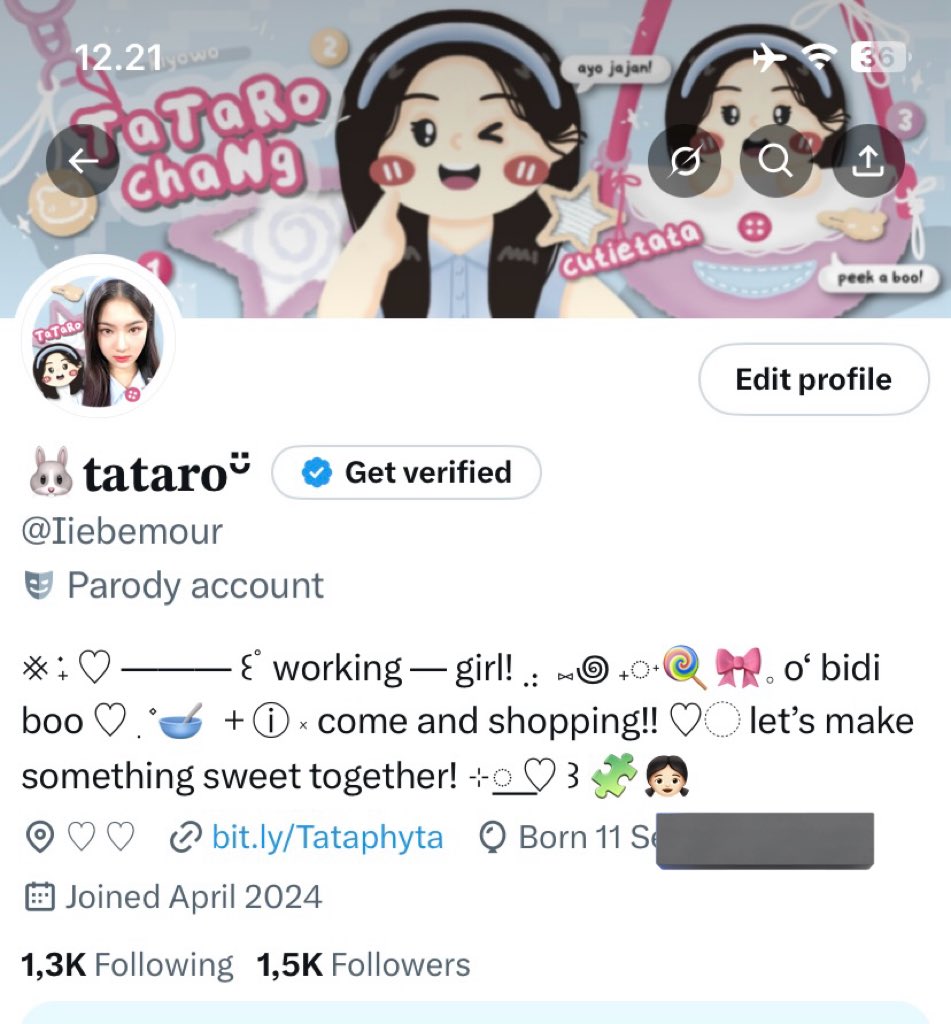styatus's tweet image. Help rt pliss🫰🥺

HALOO aku tata, tataro aka tatarow lagi lagi akunku ke mam melon😭 mauu cari moots lama dan baruuu. Marie mutualan lagiii💓🫰💓
Semoga akun enih awet…

 #zonauang