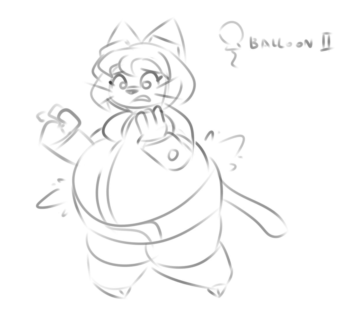 she inevitably ends up in dig dug or metal slug or anything that has mechanics that make her big