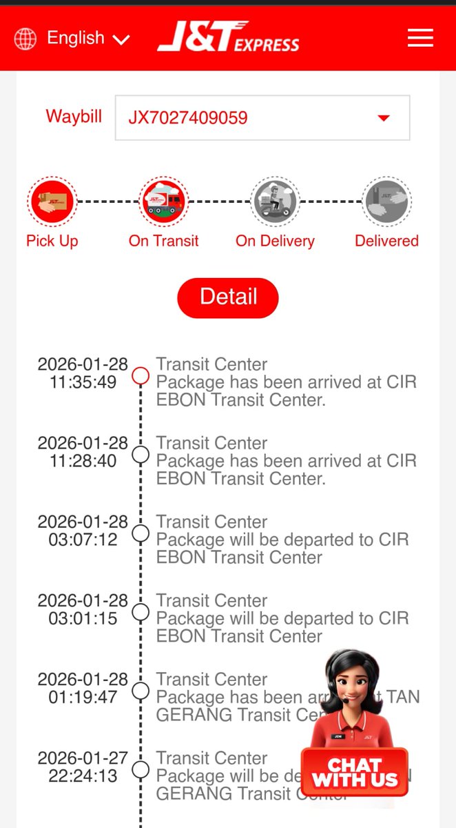 Josevanie's tweet photo. @jntexpressid Ini gimana sih min, tujuan ke jakarta barat, kok paket nyasar ke cirebon..Tolong di cek min https://t.co/HTKkwmAT55