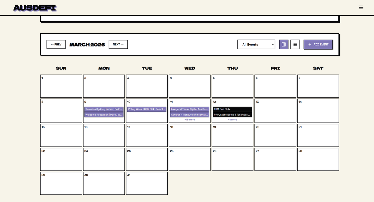 Aus DeFi Association tweet media