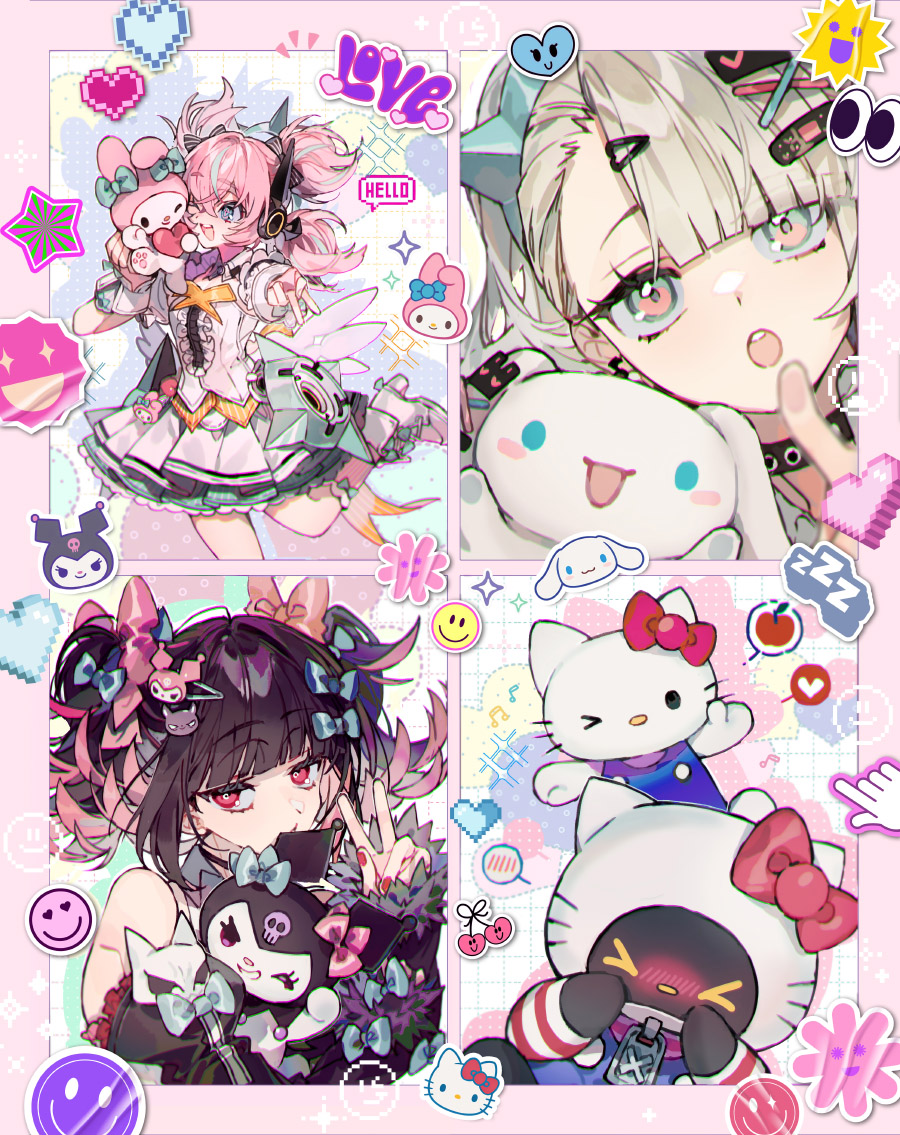 🩷✨
🤍🎧
🖤🪽
#妄想絵ンジェル
#zzzero
#젠레스존제로