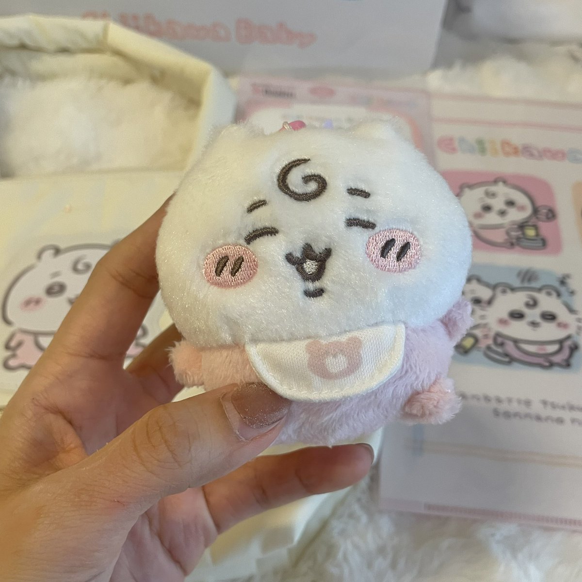 m__ho0's tweet photo. やーん🥹ちいかわベビー🍼
かわいい🥹🥹🥹💖💖💖
うちの子になってくれてありがと👶🏻 https://t.co/cOiBM9Ifbf