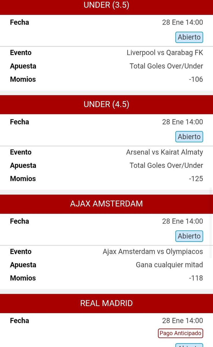 30 MILLONES DE PESOS🤯‼️

Claro que suena imposible pero perdemos más no intentando y será un día histórico en Champions‼️

Si esta locura se gana voy a regalar $10,000 a 250 personas que dejen su ❤️y🔁 en este post y comenten que por que deben ganar los $10,000‼️