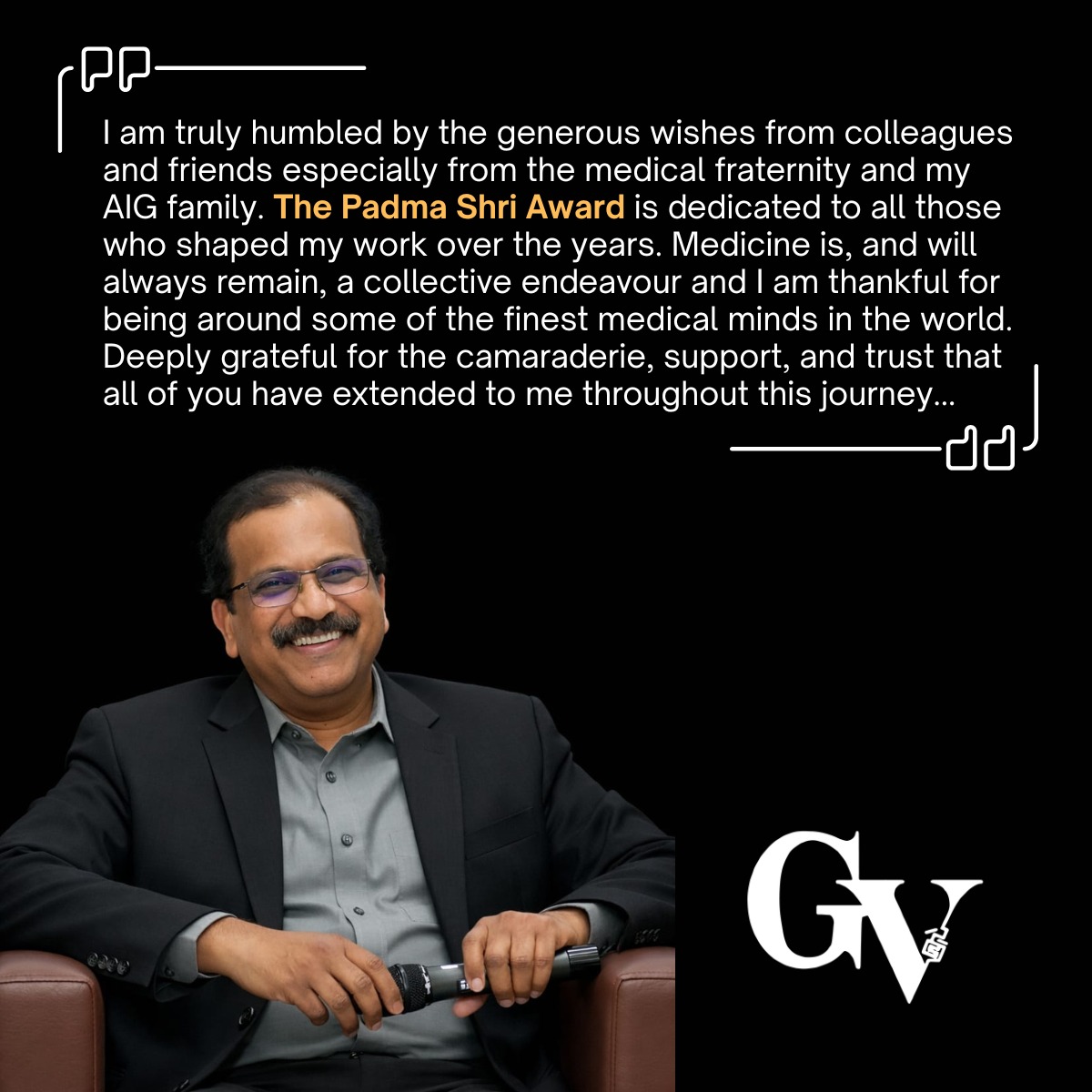 Dr G V Rao tweet media