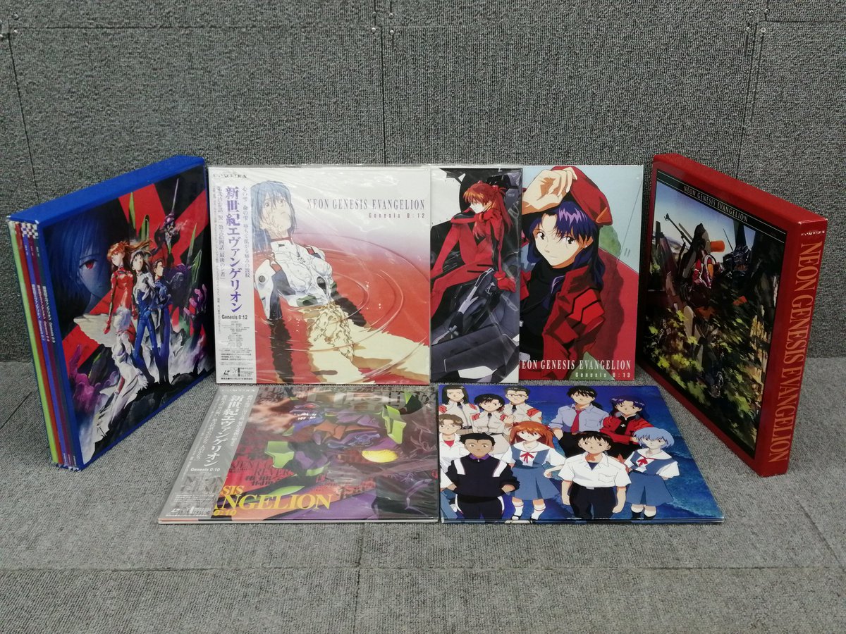 新世紀エヴァンゲリオン Genesis 0 レーザーディスク1〜14 入荷しました！