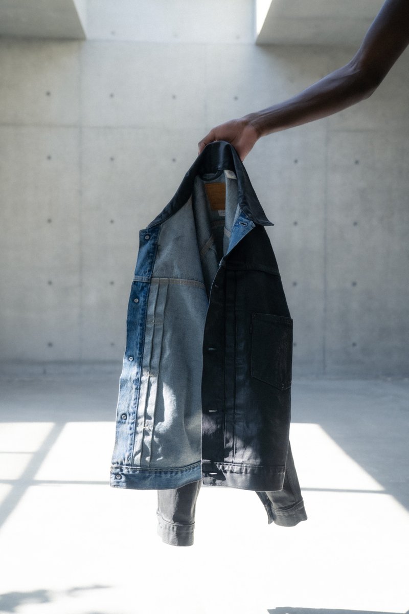BIOTOP × Levi's®『 TYPE I Trucker Jacket Black Coating 』が2月13日
