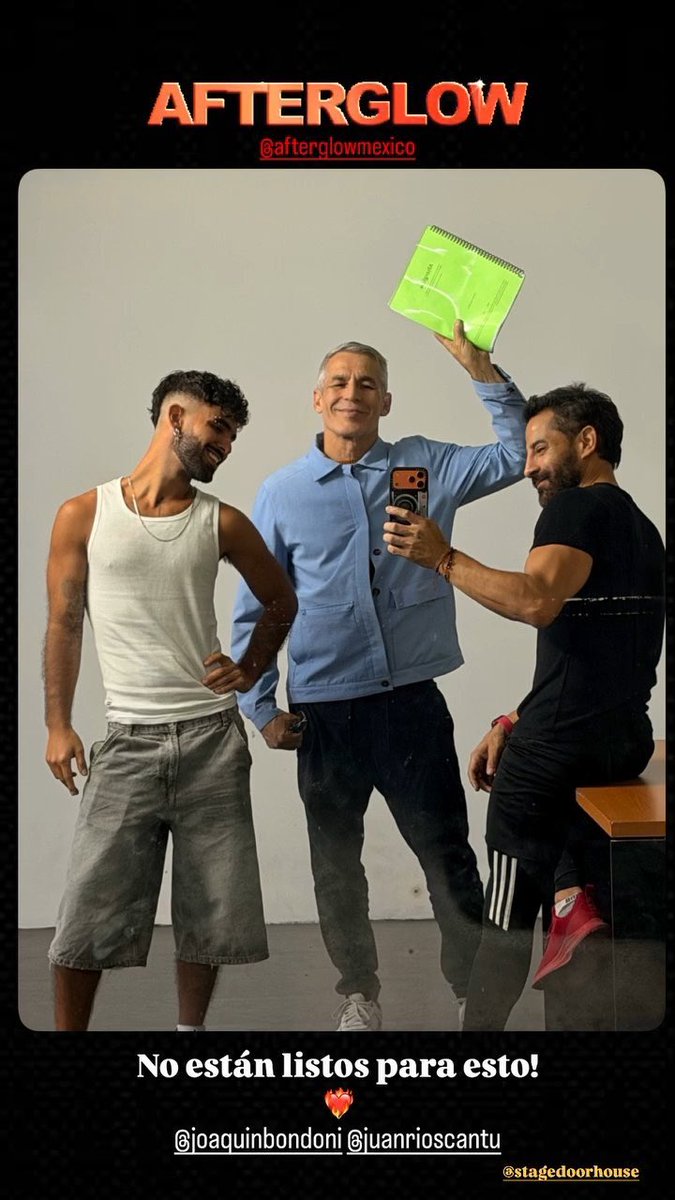 Regreso a IG 
@joaquinbondoni 
Listo para #AfterGlow
#JoaquinBondoni