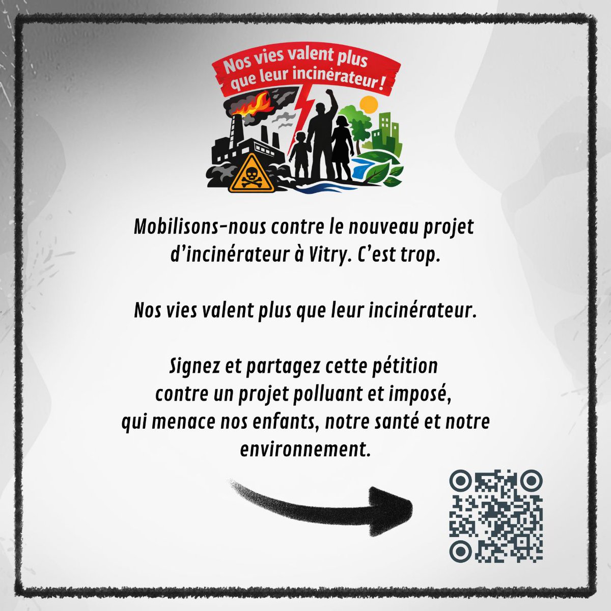 AntoineBechet_'s tweet photo. 📢 Citoyennes et citoyens d’Alfortville, solidaires contre le nouvel incinérateur de Vitry - Signez la pétition !

✍️https://t.co/2OdKsgjwo1 https://t.co/SatOpoZ8fb