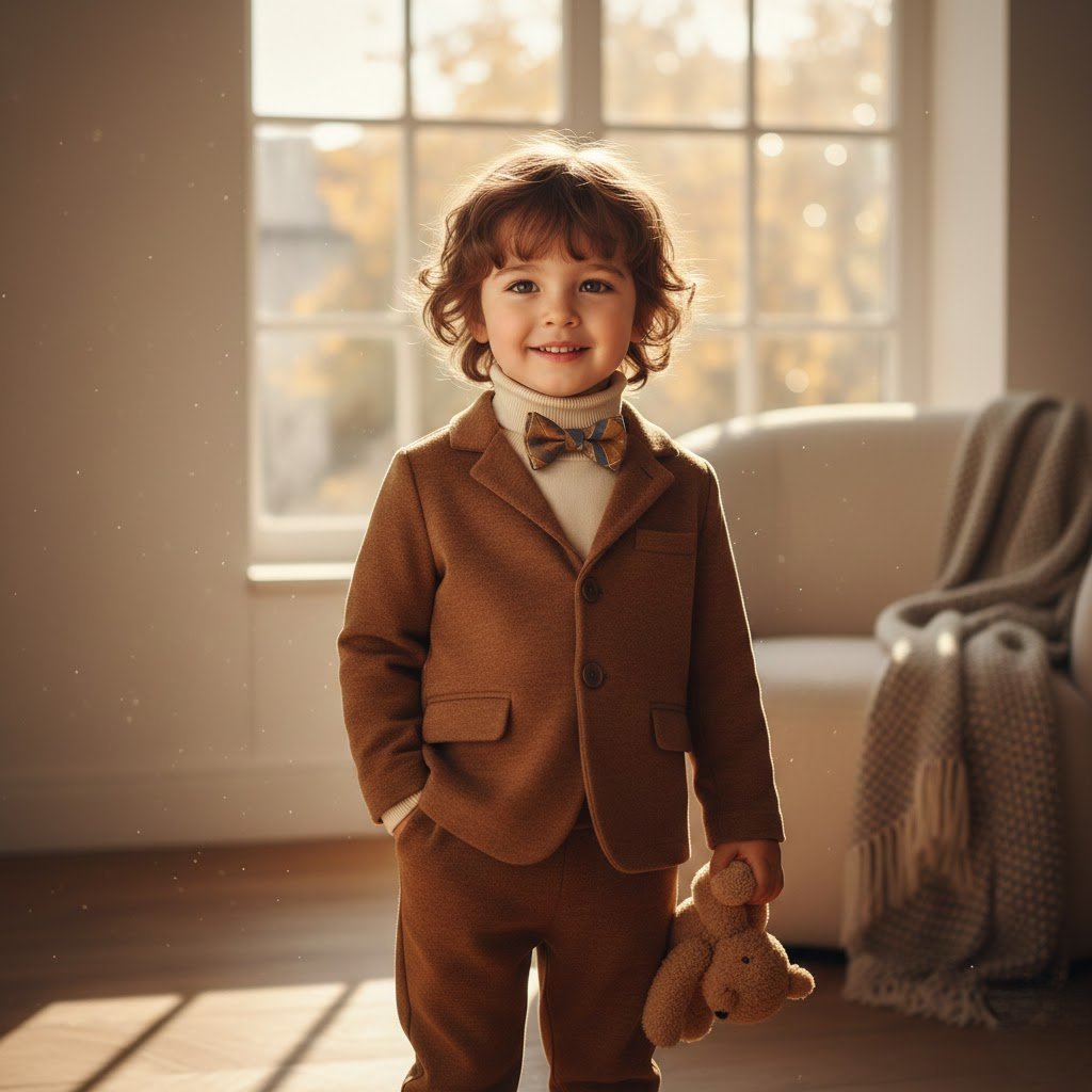 American_Bspk's tweet image. Little gentleman, big style 📷
Wrapped in comfort, dressed with timeless charm 📷
Soft smiles, sharp looks, and a heart full of warmth 📷
Proof that true elegance begins early 📷
#LittleGentleman #MiniStyleIcon #ClassyKid #BowtieBaby #KidsFashion #CuteAndClassy #LittleCharm