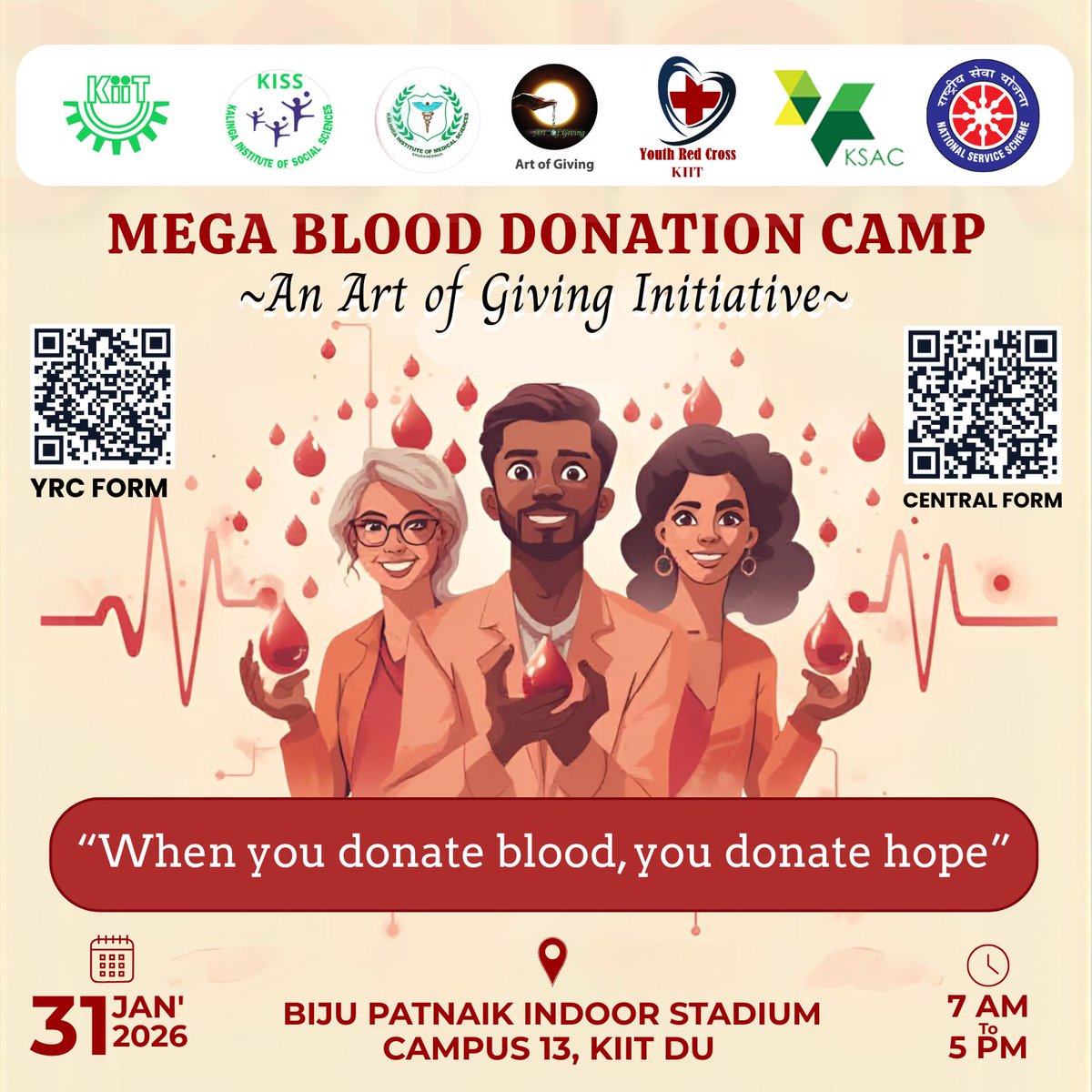 yrckiit_bbsr's tweet photo. Donate blood save lives .
#blooddonation
#achyutasamanta #kiituniversity #kiitimpacts #redcrosssociety #bhubaneswar #odisha #india https://t.co/etjSdatogL